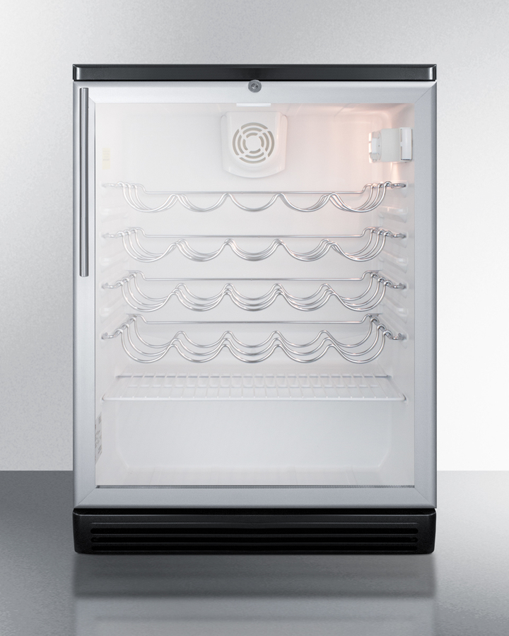 24" Wide Built-In Wine Cellar SWC6GBLBIHV