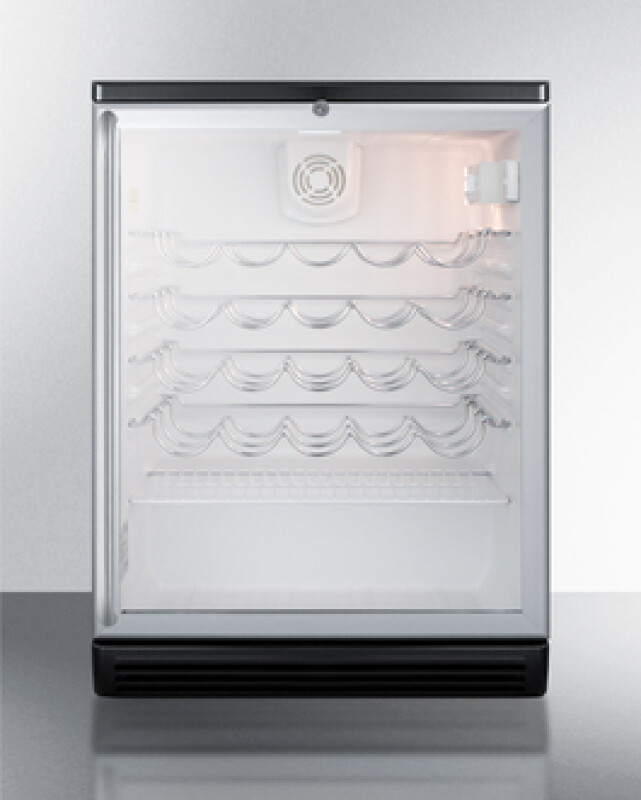24" Wide Built-In Wine Cellar SWC6GBLBISH