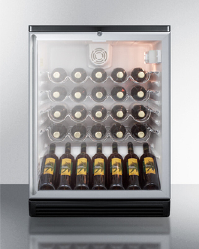 24" Wide Built-In Wine Cellar SWC6GBLBISH