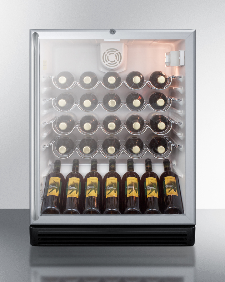 24" Wide Built-In Wine Cellar, ADA Compliant SWC6GBLBISHADA