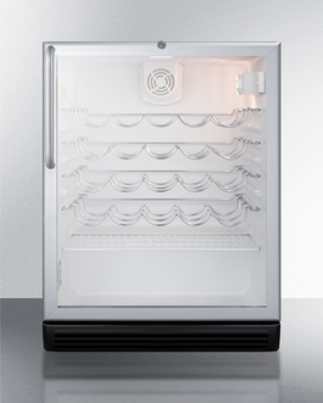 24" Wide Built-In Wine Cellar, ADA Compliant SWC6GBLBITBADA
