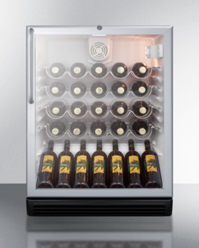 24" Wide Built-In Wine Cellar, ADA Compliant SWC6GBLBITBADA