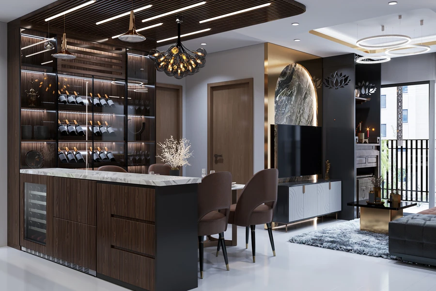 36" Wide Combination Wine Cellar & 2-Drawer Refrigerator (Panel Not Included) SWCDAR36UCPNR