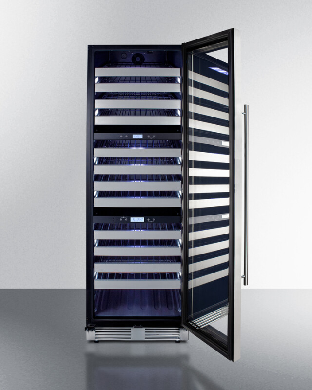 24" Wide Triple Zone Wine Cellar SWCP1988T