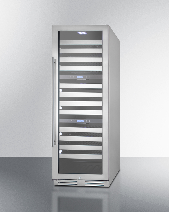 24" Wide Triple Zone Wine Cellar SWCP1988TCSS