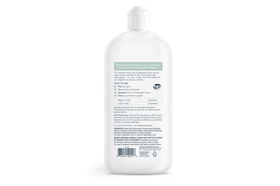 SWASH FREE & CLEAR LAUNDRY DETERGENT SWHLDLFF2