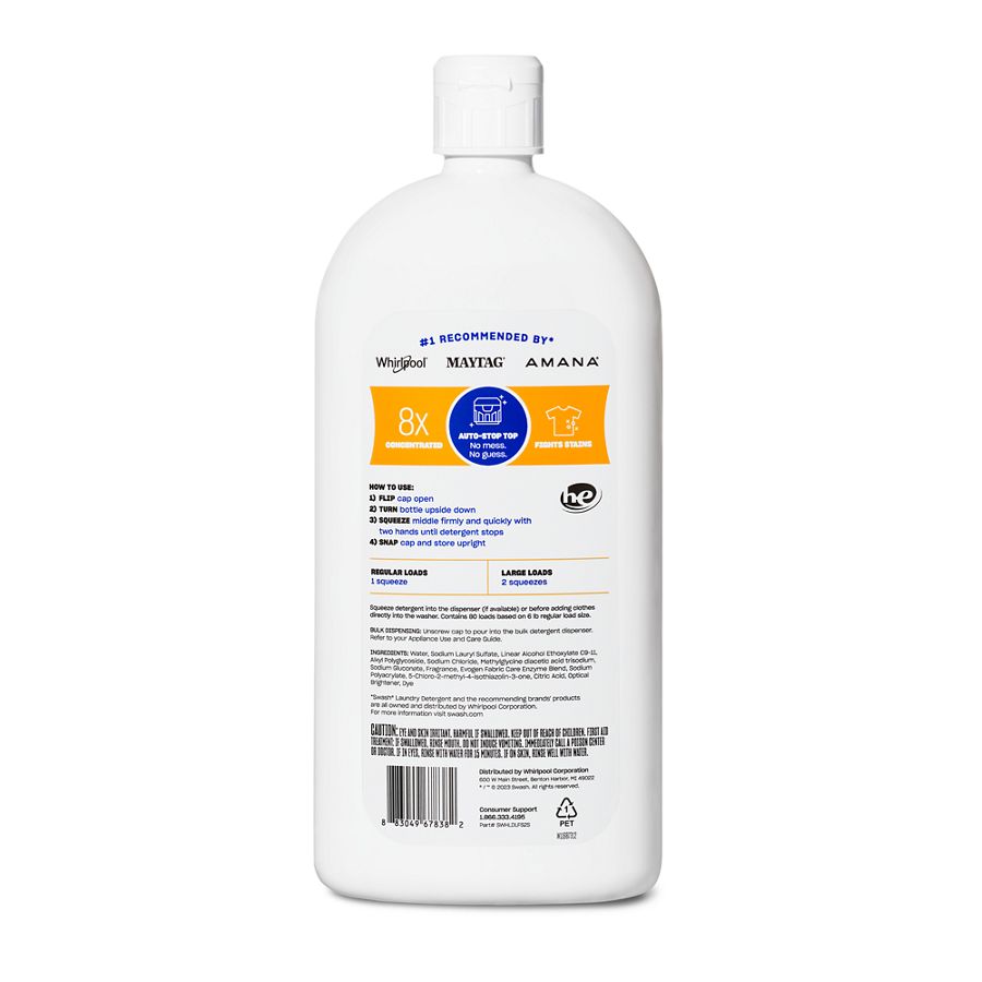 Swash® Smells Like Vacation HE Ultra-Concentrated Liquid Laundry Detergent SWHLDLFS2S