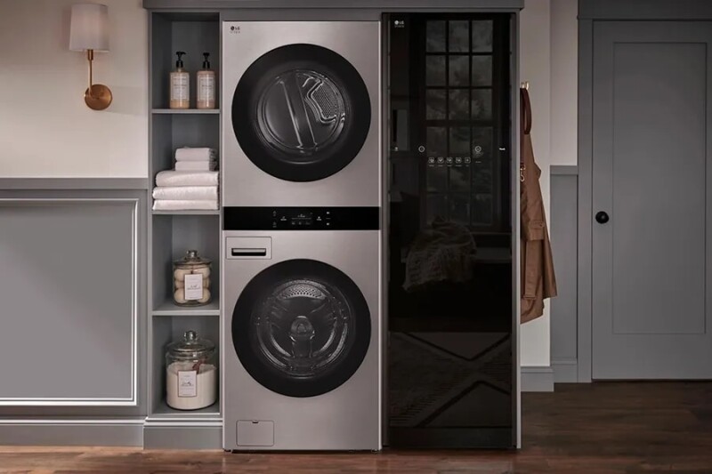 LG STUDIO WashTower™ Smart Front Load 5.0 cu. ft. Washer and 7.4 cu. ft. Gas Dryer with Center Control® view 12