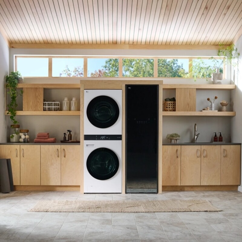 LG STUDIO WashTower™ Smart Front Load 5.0 cu. ft. Washer and 7.4 cu. ft. Gas Dryer with Center Control® view 16