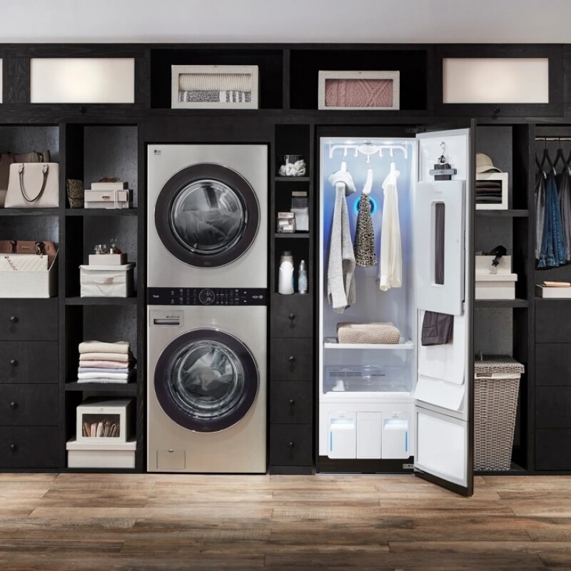 LG STUDIO WashTower™ Smart Front Load 5.0 cu. ft. Washer and 7.4 cu. ft. Gas Dryer with Center Control® view 13