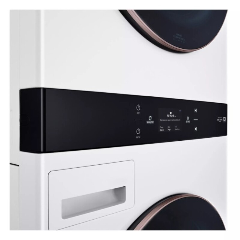 LG STUDIO WashTower™ Smart Front Load 5.0 cu. ft. Washer and 7.4 cu. ft. Gas Dryer with Center Control® view 9