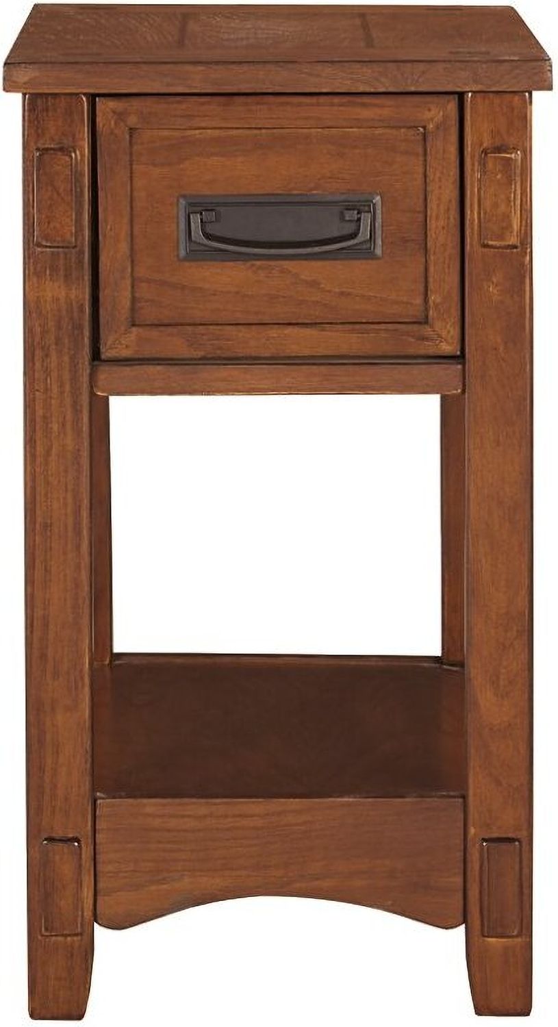 Chairside End Program Chair Side Drawer End Table T007319