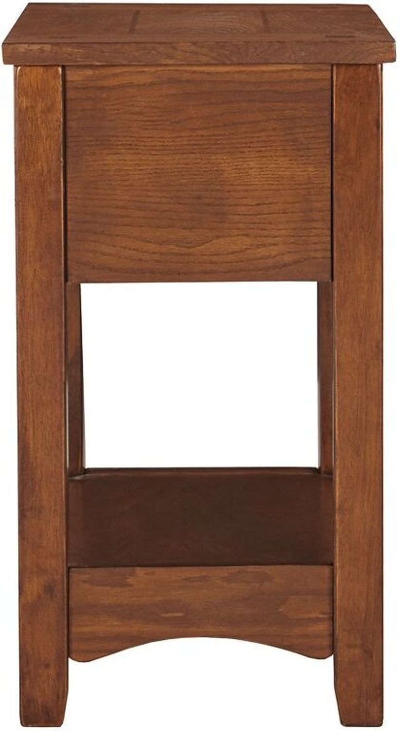 Chairside End Program Chair Side Drawer End Table T007319