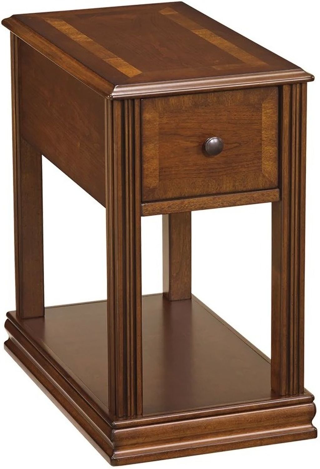 Chairside End Program Brown Chair Side End Table T007527
