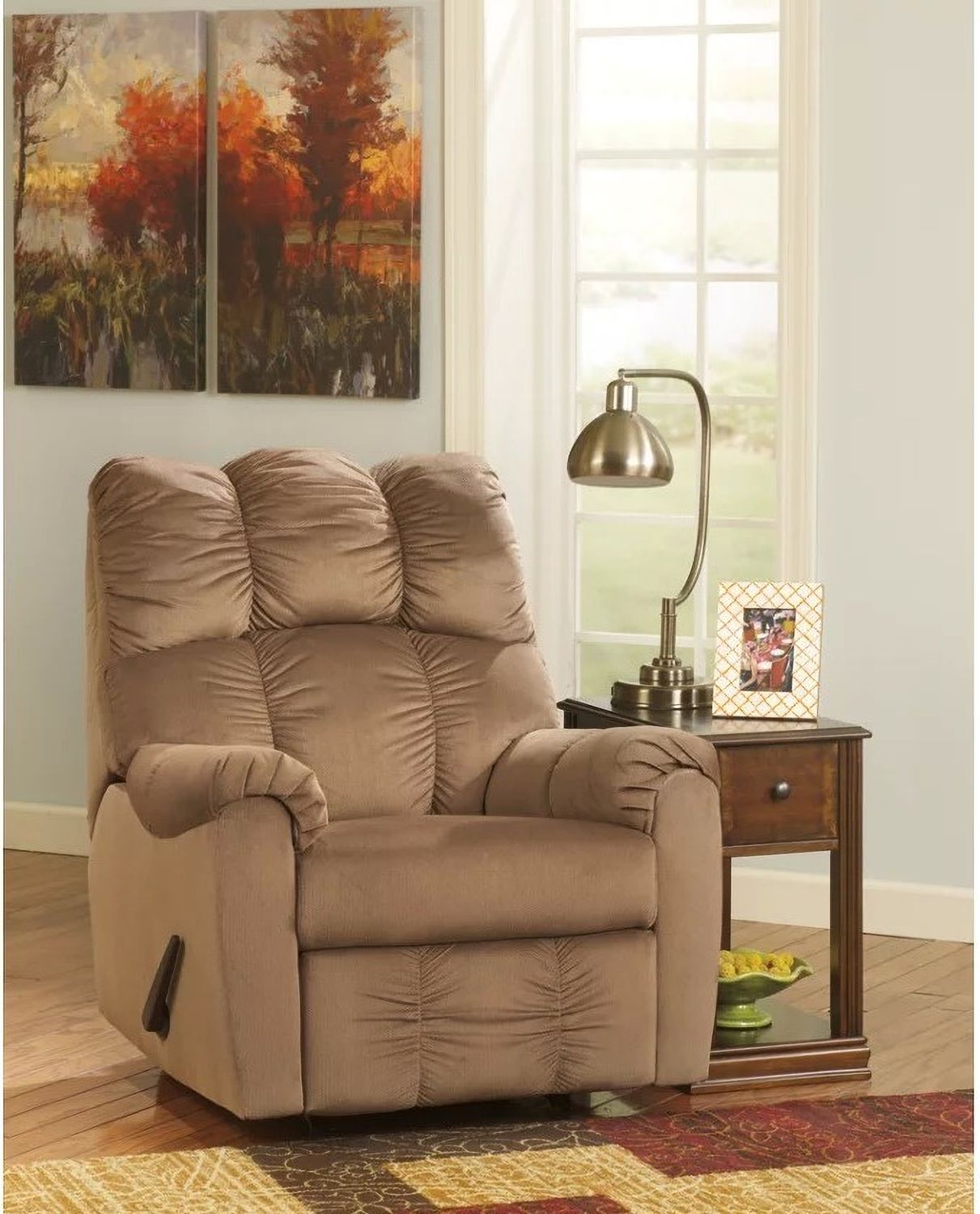 Chairside End Program Brown Chair Side End Table T007527