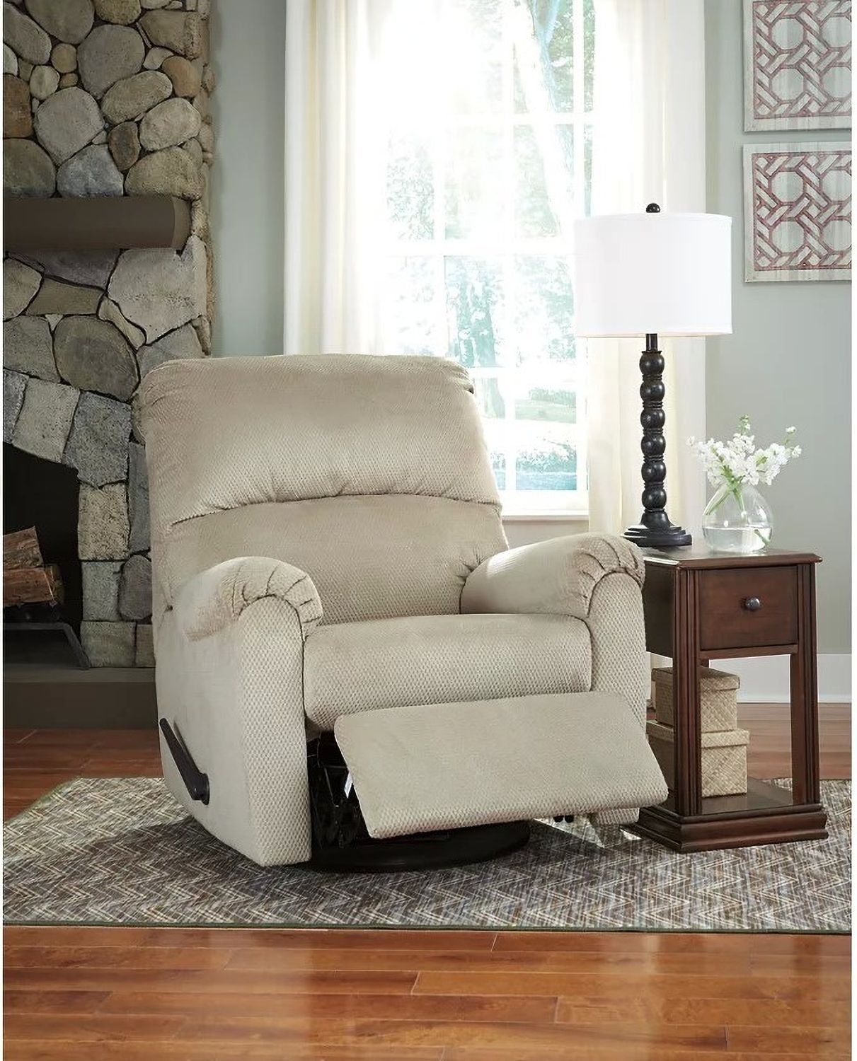 Chairside End Program Brown Chair Side End Table T007527
