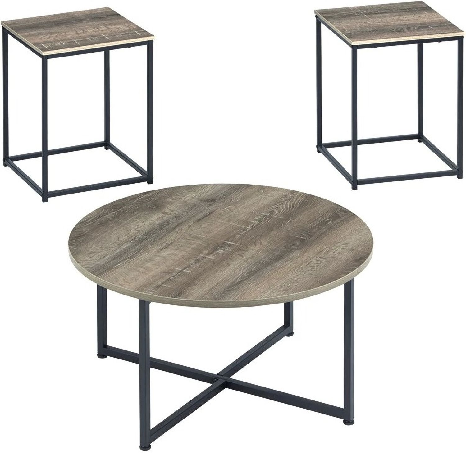 Wadeworth Two Tone 3 Piece Occasional Table Set T103213