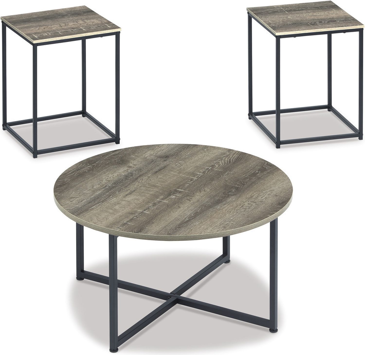 Wadeworth Two Tone 3 Piece Occasional Table Set T103213