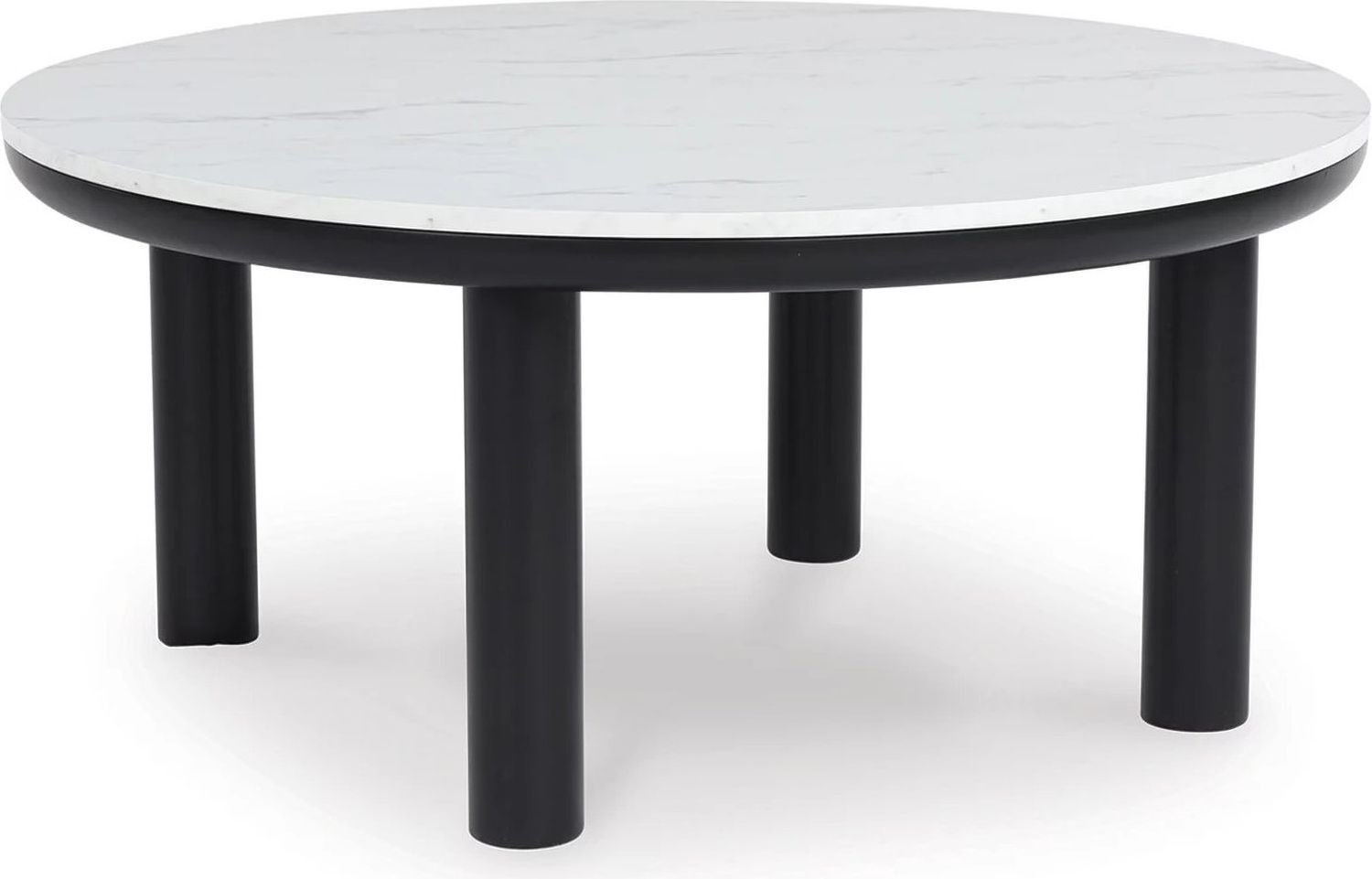 Xandrum Table Set of 3 In Black and White T15913