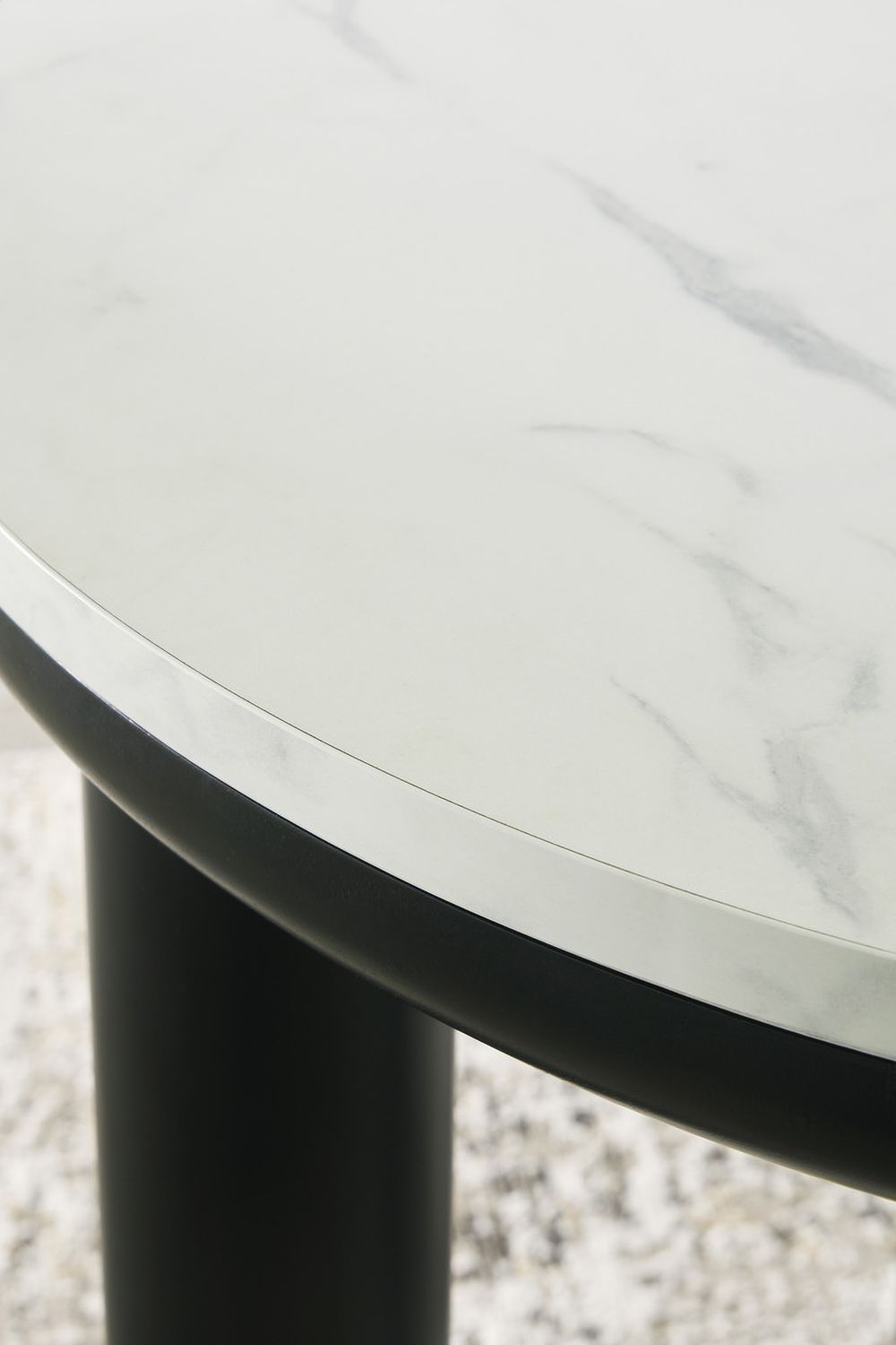 Xandrum Table Set of 3 In Black and White T15913