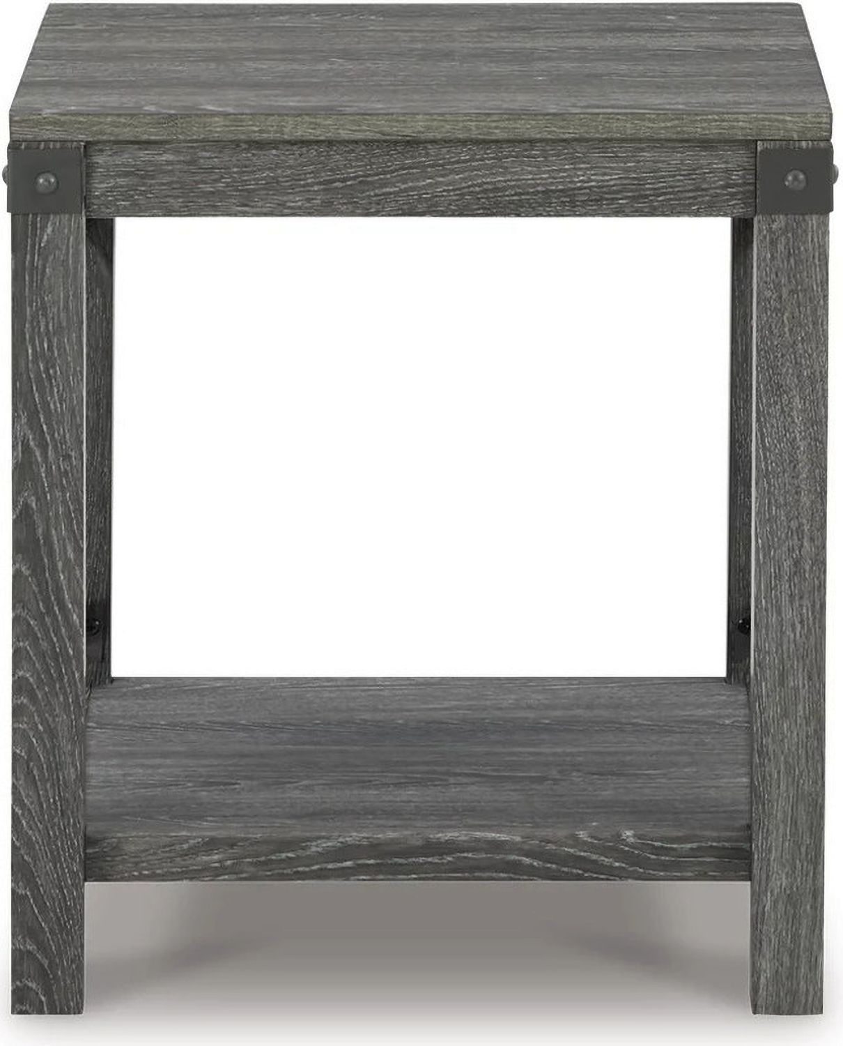 Freedan Grayish Brown End Table T1752