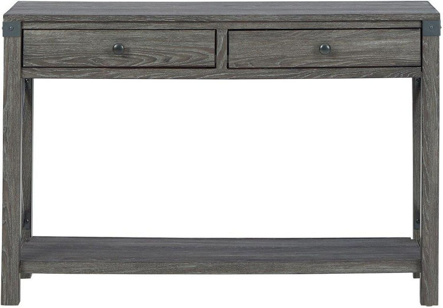 Freedan Grayish Brown Console Table T1754