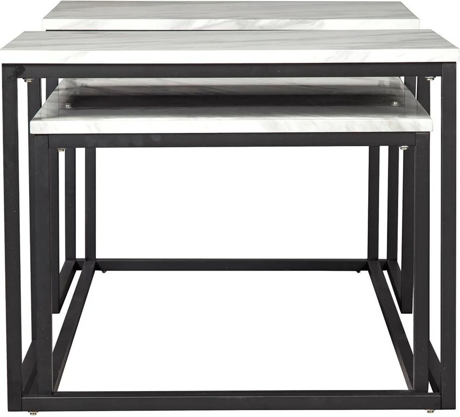 Donnesta White 3 Piece Occasional Table Set T18213