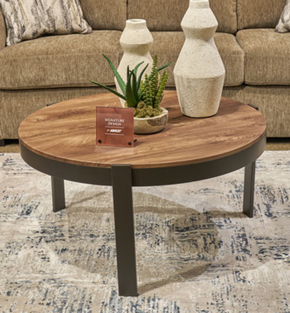 Horizon Hills Table Set of 3 In Brown and Black T18613