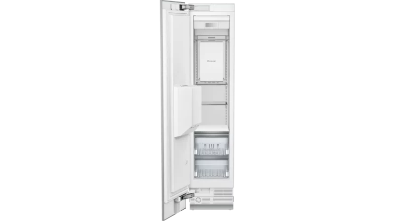 18-Inch Built-in Panel Ready Freezer Column with Ice & Water Dispense, Left Side Door Swing. view 3