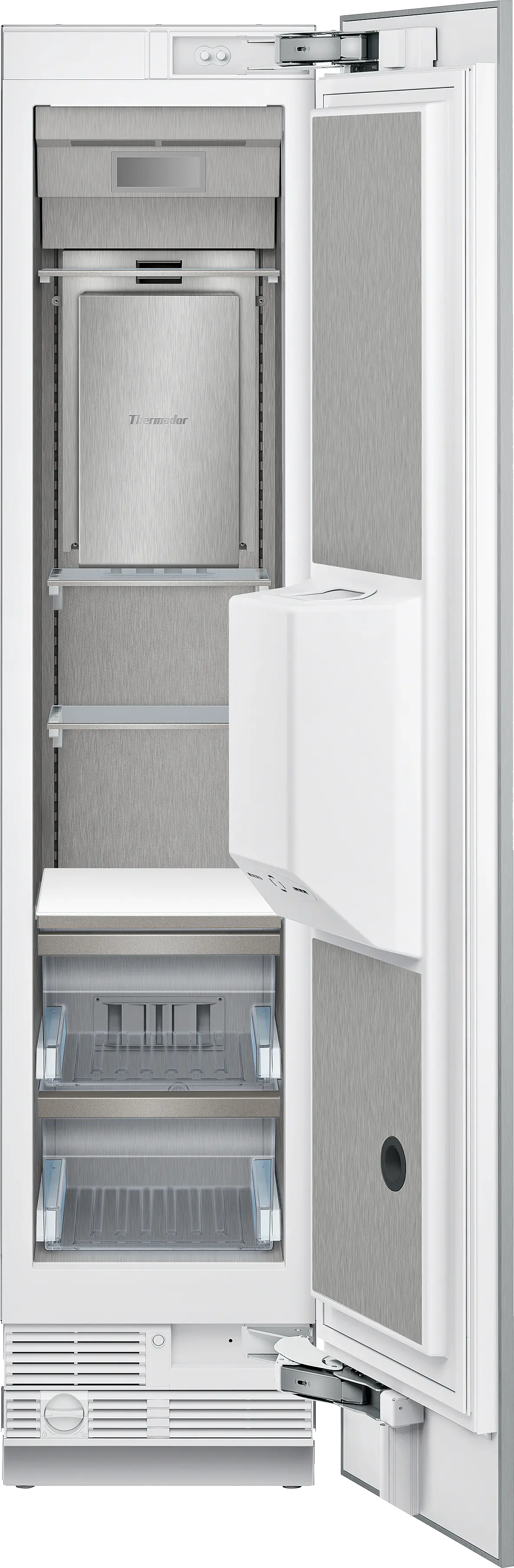 Freedom® Built-in Freezer Column 18'' Panel Ready, External Ice & Water Dispenser, Right Hinge T18ID905RP