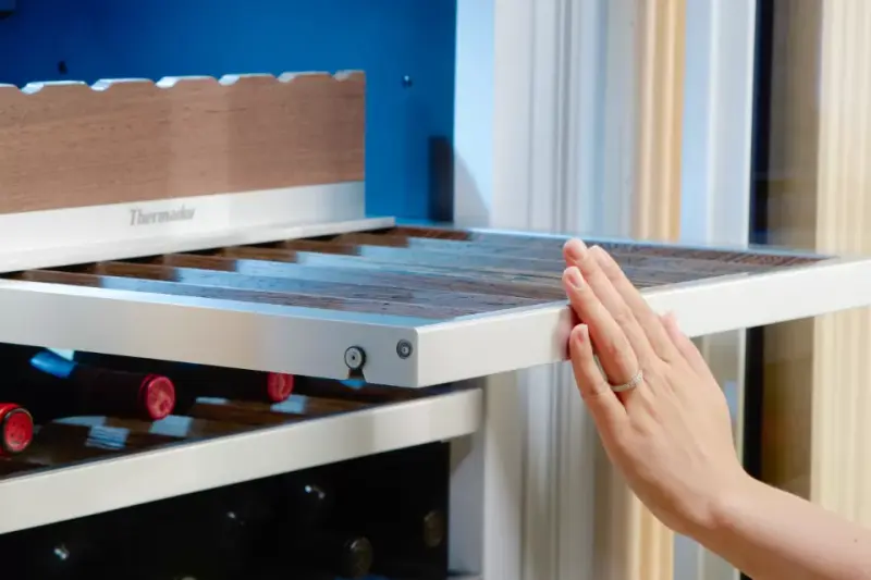 Hidden rails for a sleek look