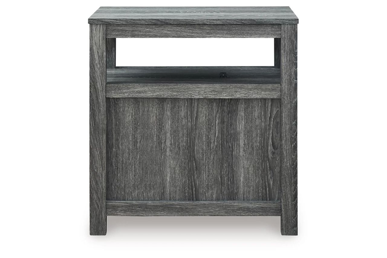Fendenmore Chairside End Table In Gray T190317