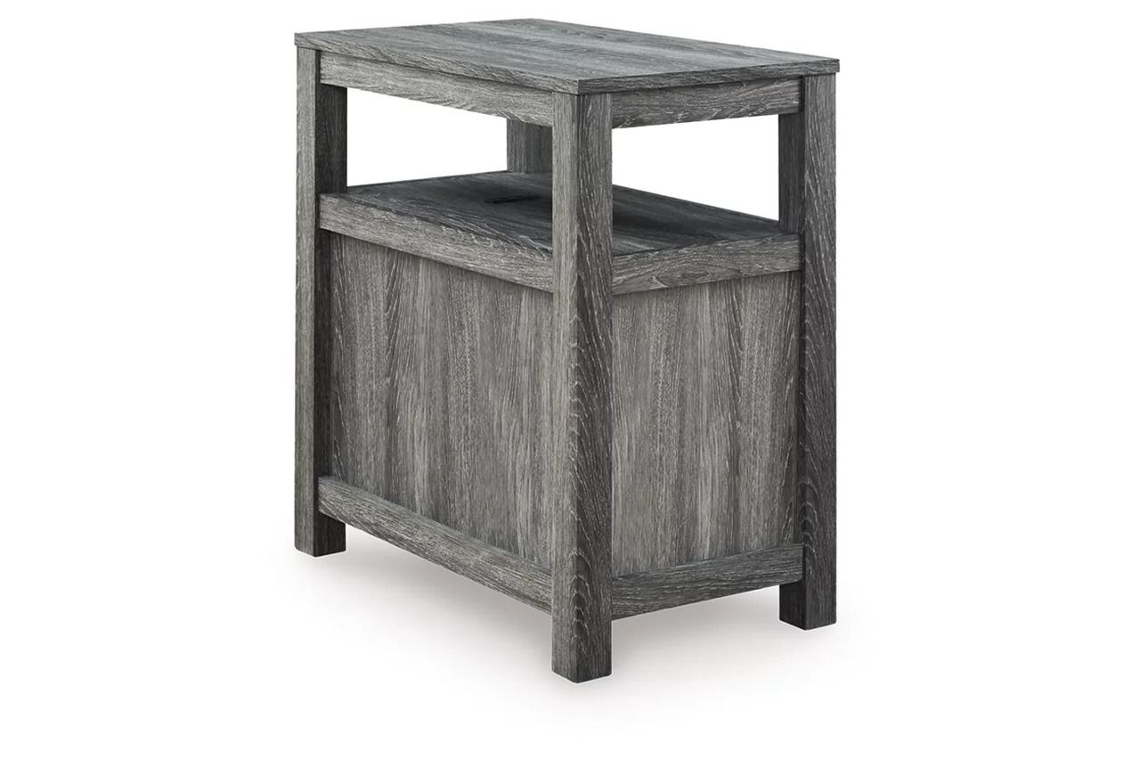Fendenmore Chairside End Table In Gray T190317