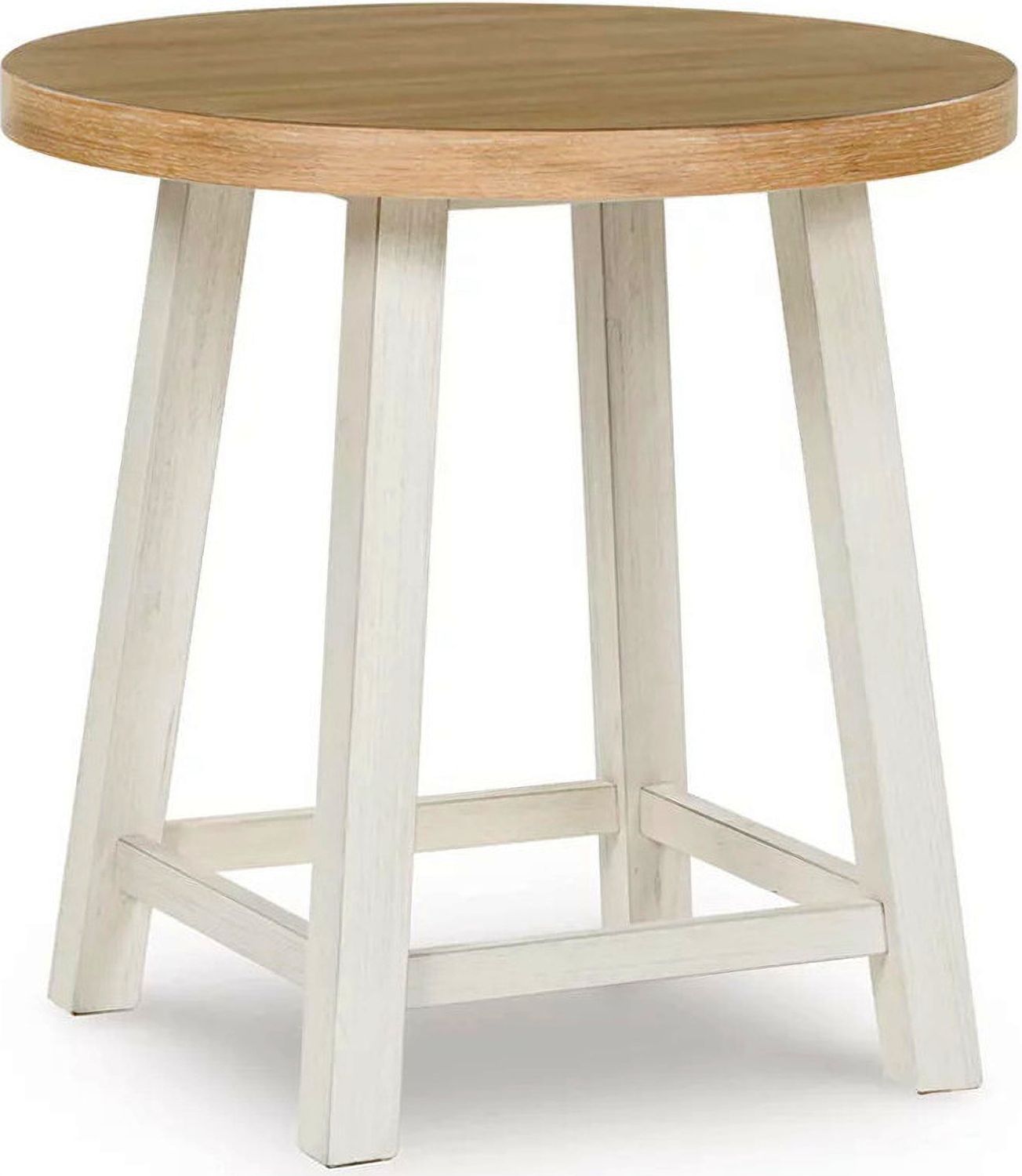 Fawndell Table Set of 3 In Antique White/Brown T19313