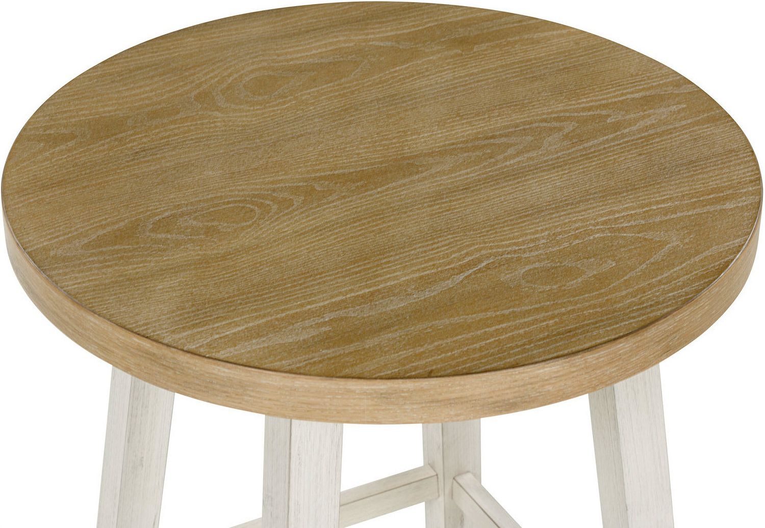 Fawndell Table Set of 3 In Antique White/Brown T19313