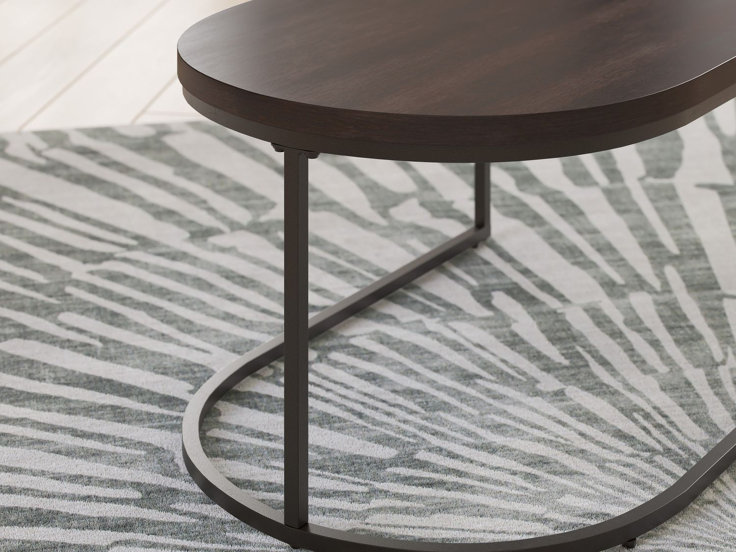 Vanmore Table Set of 3 In Dark Brown T19913