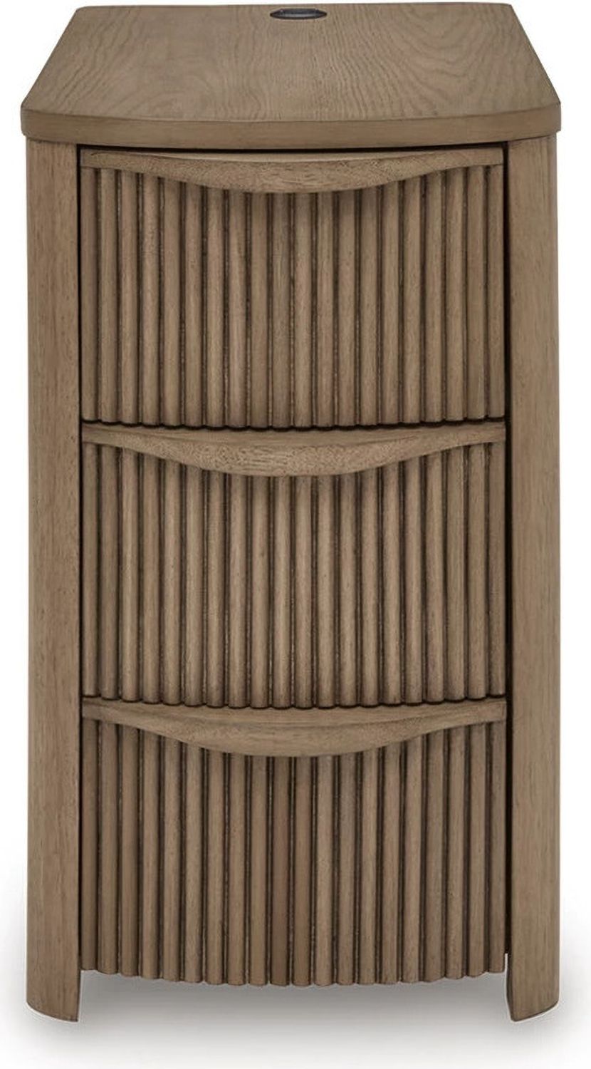 Camdill Chairside End Table In Light Brown T208317