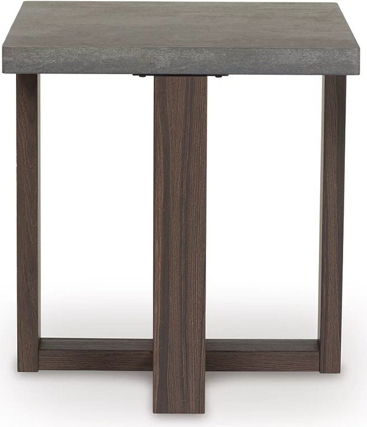 Dynnford Table Set of 3 In Gray and Brown T21613