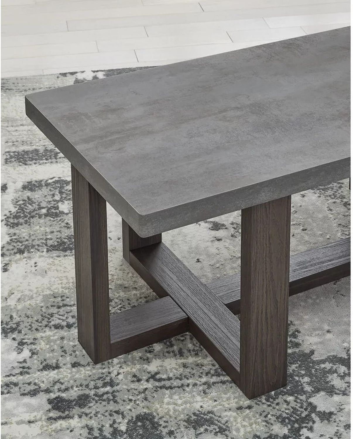 Dynnford Table Set of 3 In Gray and Brown T21613