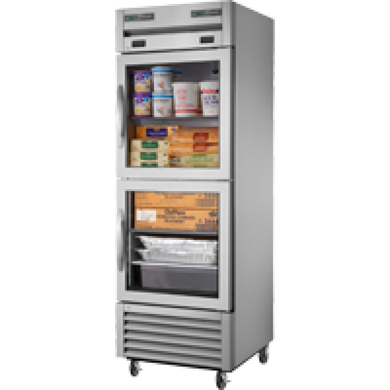 Reach-In Glass Swing Door Dual Temperature Refrigerator/Freezer with Hydrocarbon Refrigerant~Framed Glass Door Version 01 T23DTGHCFGD01