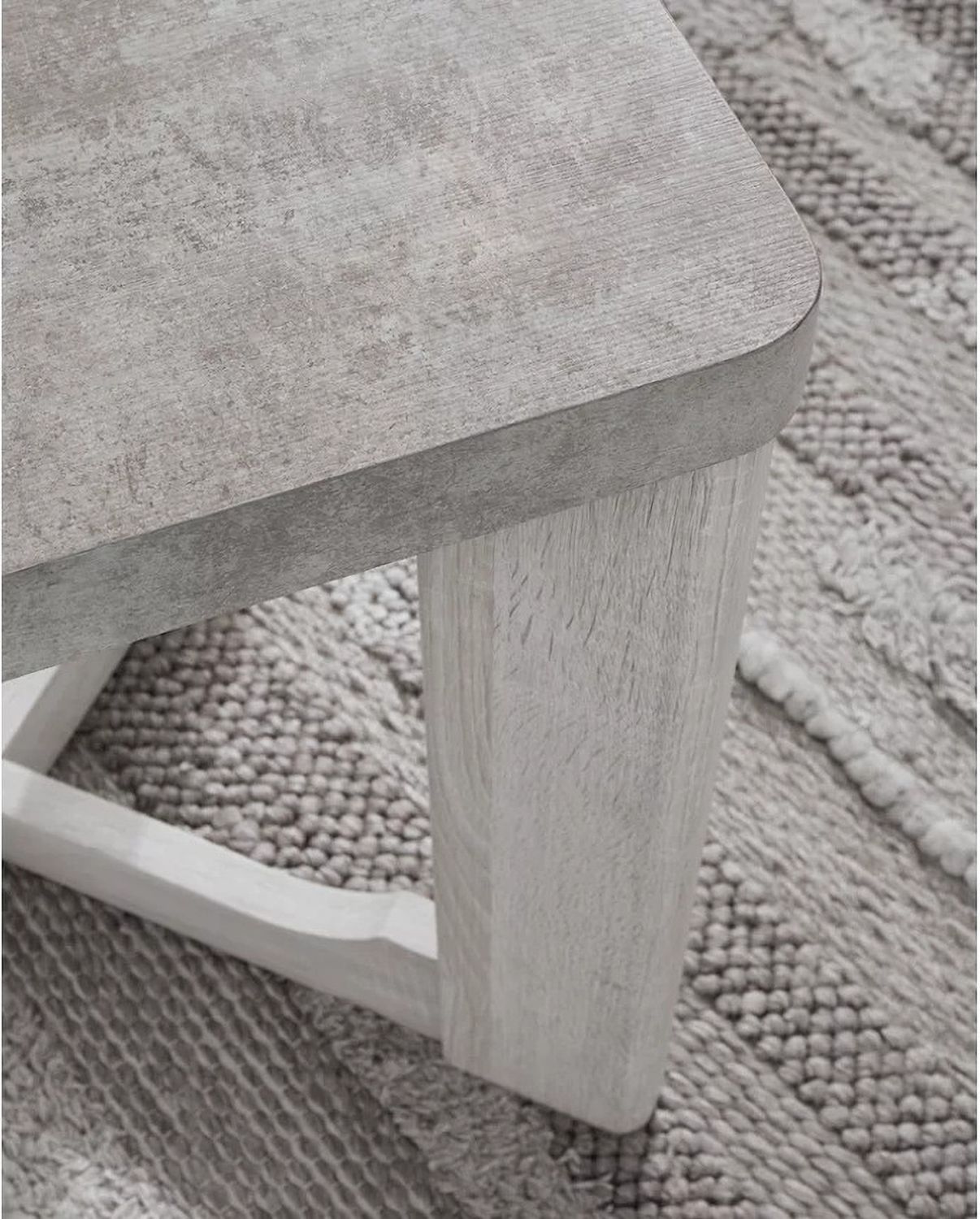 Garnilly White Wash Table Set of 3 T24713