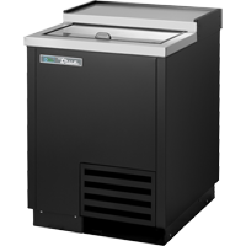 Solid Slide Lid Glass and Plate Chiller/Froster with Hydrocarbon Refrigerant T24GCHC