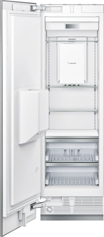24-Inch Built-in Panel Ready Freezer Column with Ice & Water Dispenser, Left Side Door Swing. T24ID900LP