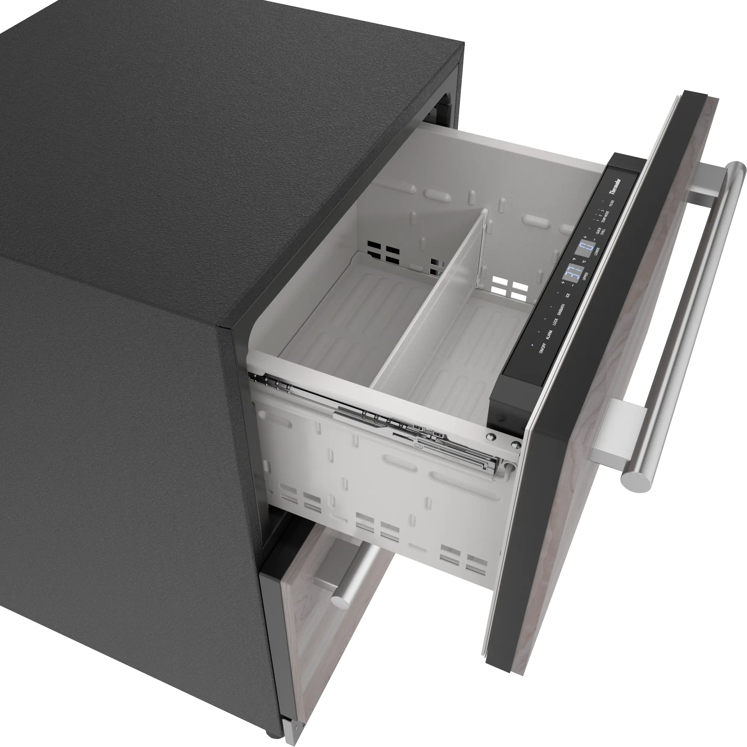 FreedomĀ® Under Counter Combo Drawer Refrigerator/freezer 24'' Panel Ready T24UC905DP