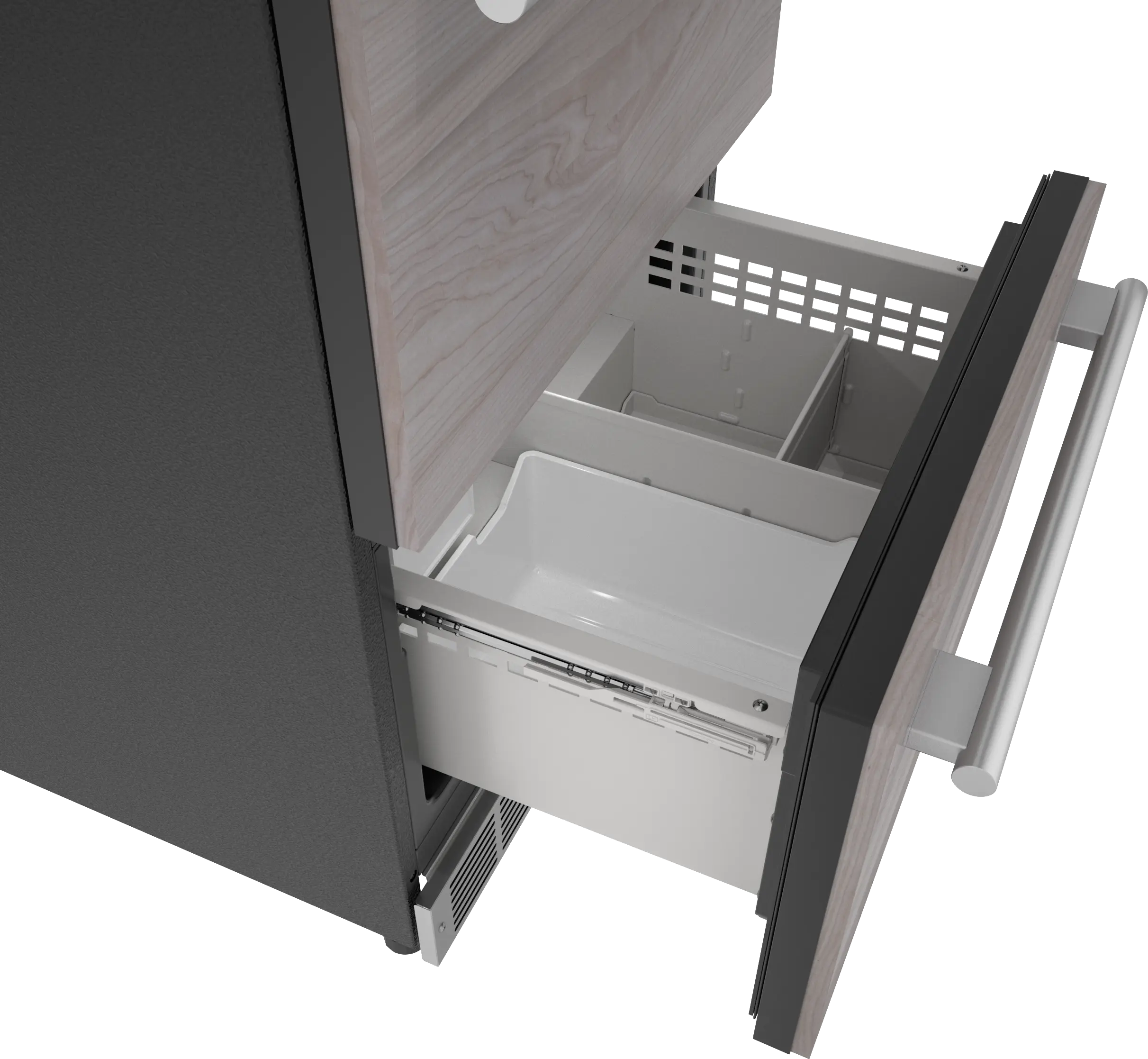 FreedomĀ® Under Counter Combo Drawer Refrigerator/freezer 24'' Panel Ready T24UC905DP