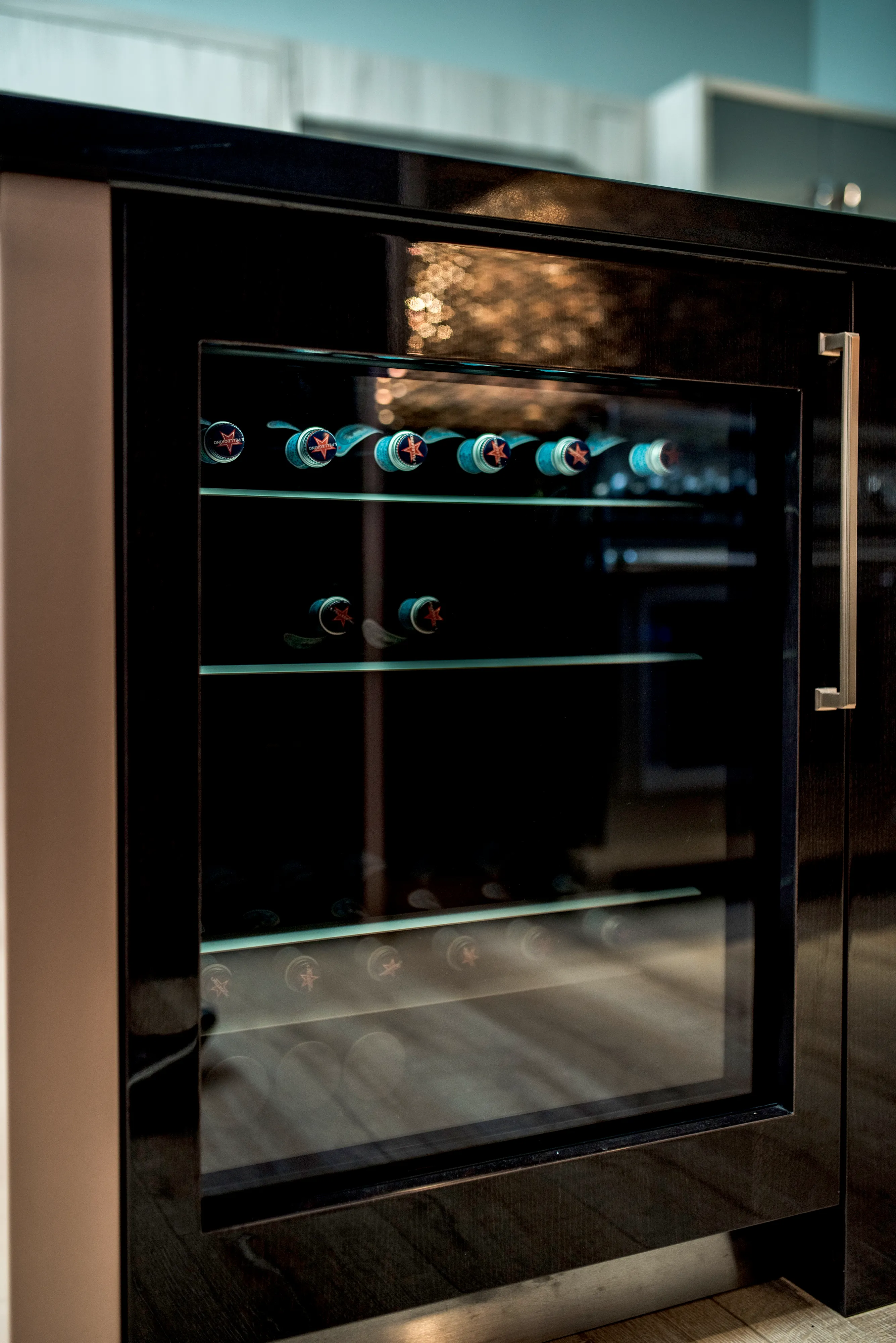 24-Inch Under-Counter Glass Door Refrigerator T24UR900LP