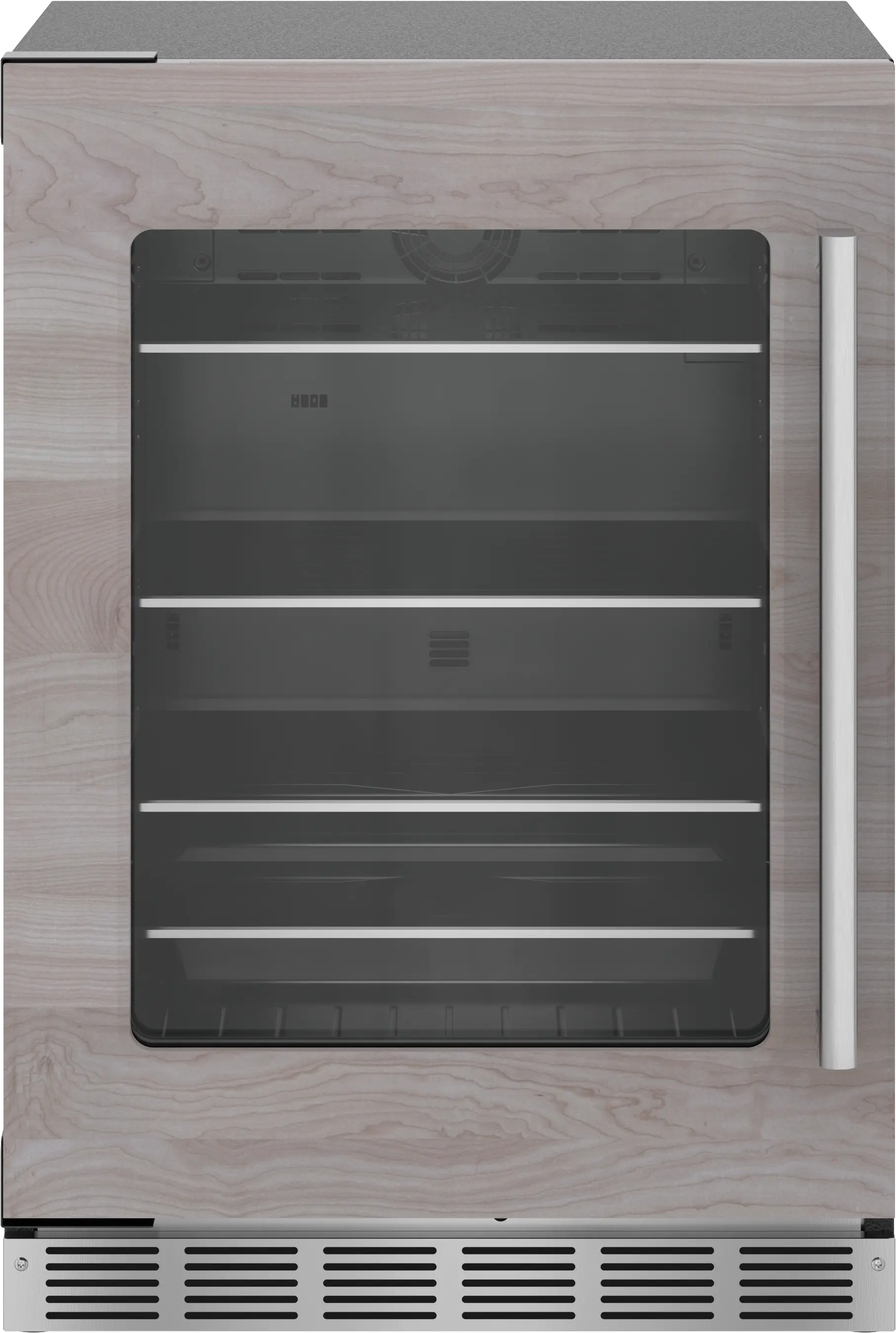 FreedomĀ® Under Counter Refrigerator With Glass Door 24'' Panel Ready, Left Hinge T24UR905LP