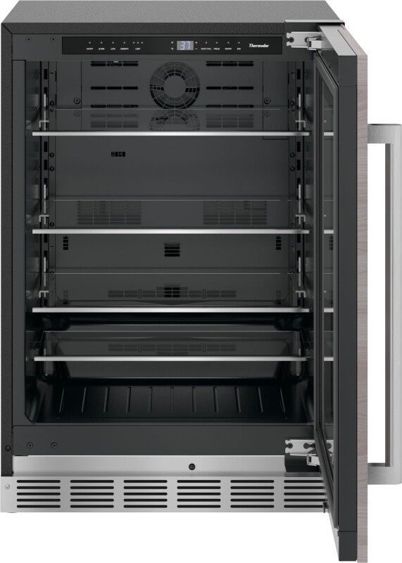 Freedom Under Counter Refrigerator with Glass Door 24" Right Hinge T24UR905RP