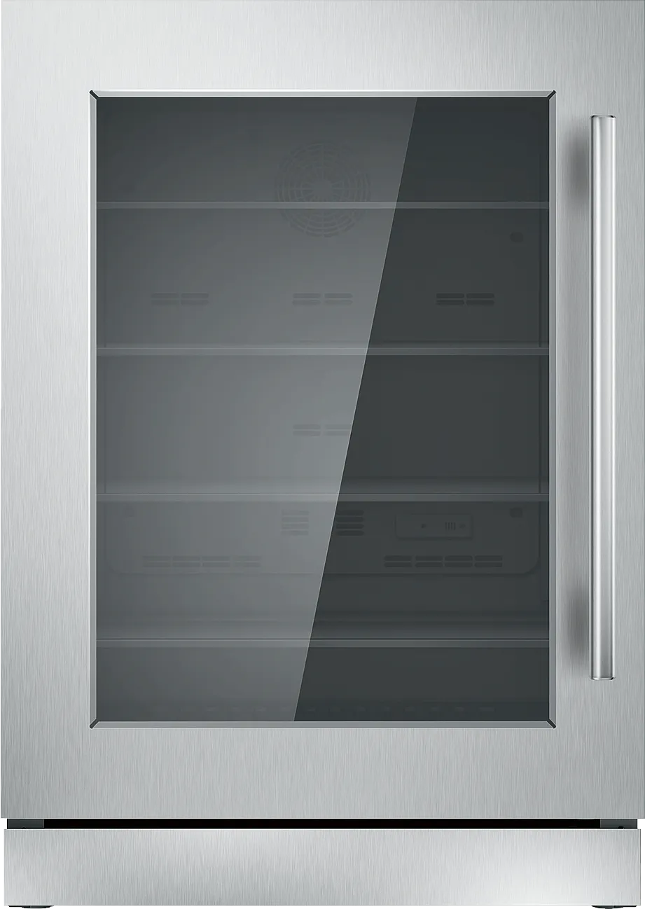 24-Inch Under-Counter Glass Door Refrigerator T24UR910LS