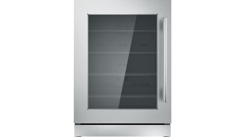 24-Inch Under-Counter Glass Door Refrigerator T24UR910LS